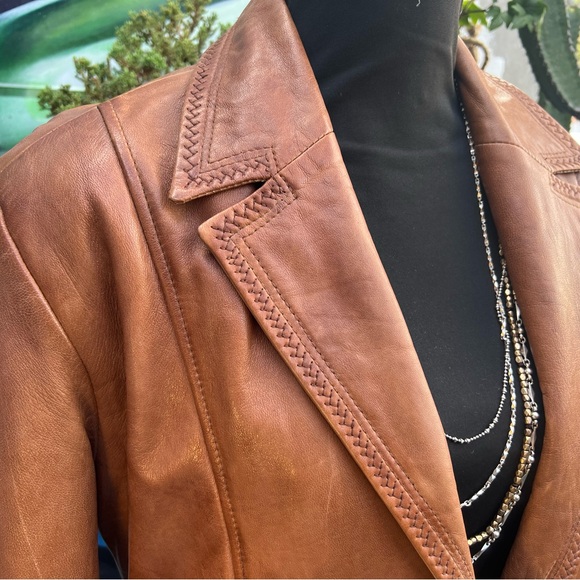 Scully Casual Leather Jacket Western Blazer - Picture 5 of 8